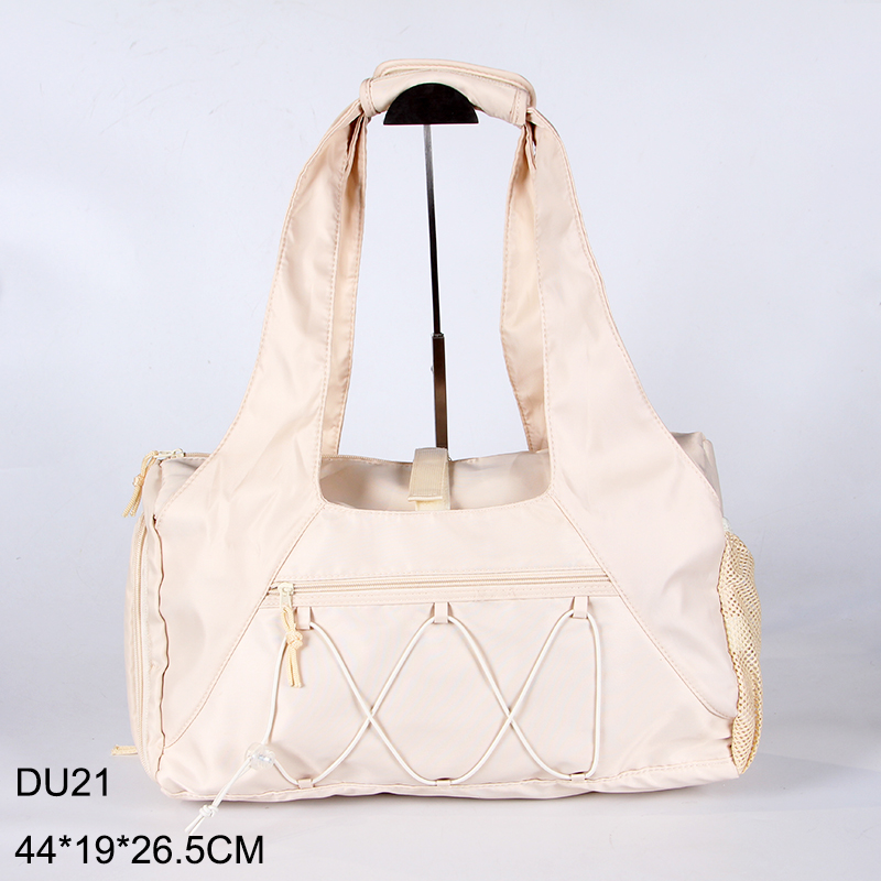 Gym Bag for Women, Lightweight Duffel with Shoe Compartment, Workout Yoga Tote Bag